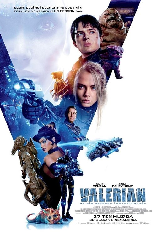 Valerian ve Bin Gezegen İmparatorluğu izle (2017)